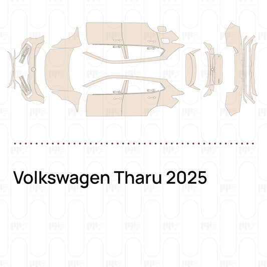 Voorgesneden PPF Volkswagen Tharu 2025