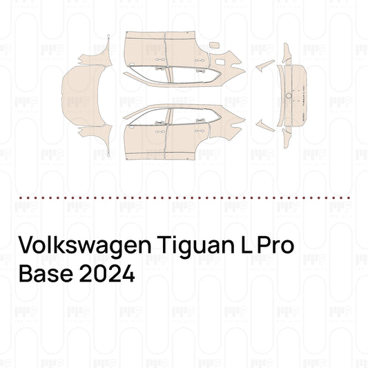 Voorgesneden PPF Volkswagen Tiguan L Pro Base 2024