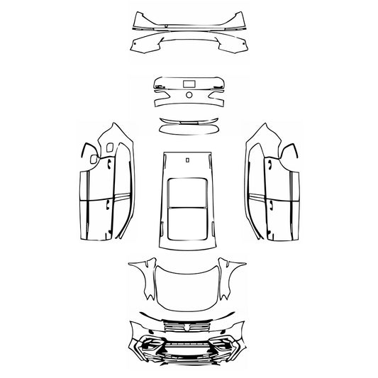 Pre-Cut PPF Volkswagen Tiguan L R-line 2018 - PPF-Kits