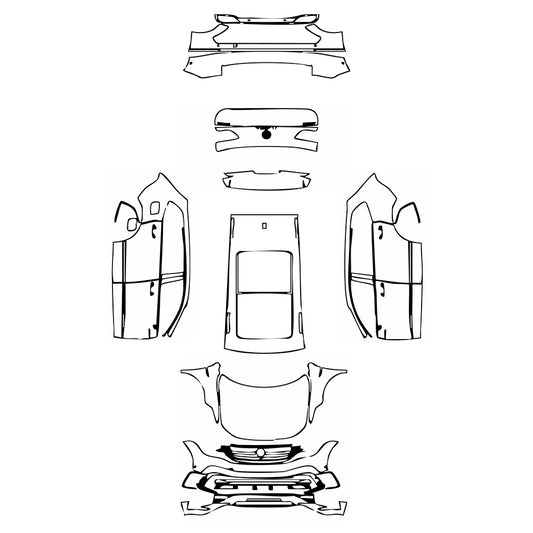 Pre-Cut PPF Volkswagen Tiguan L R-line 2024 - PPF-Kits