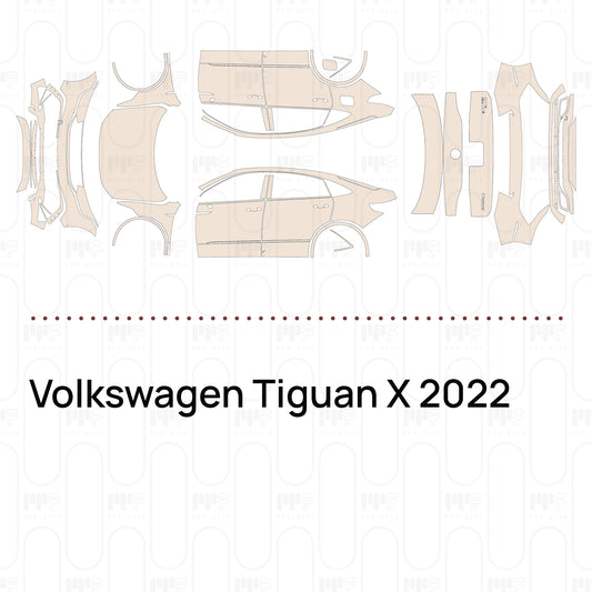 Voorgesneden PPF Volkswagen Tiguan X 2022