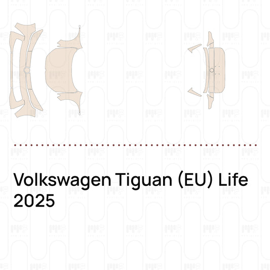 Voorgesneden PPF Volkswagen Tiguan (EU) Life 2025