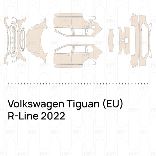 Voorgesneden PPF Volkswagen Tiguan (EU) R-Line 2022