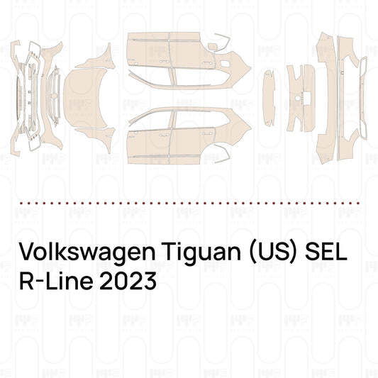 Voorgesneden PPF Volkswagen Tiguan (US) SEL R-Line 2023