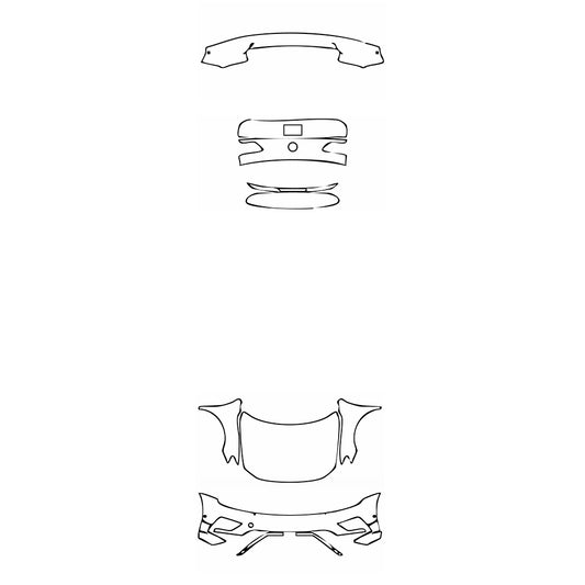 Pre-Cut PPF Volkswagen Tiguan (US) S 2019 - PPF-Kits