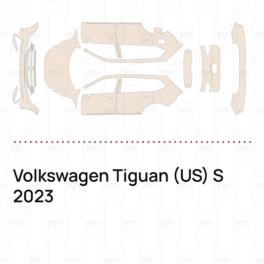 Voorgesneden PPF Volkswagen Tiguan (US) S 2023