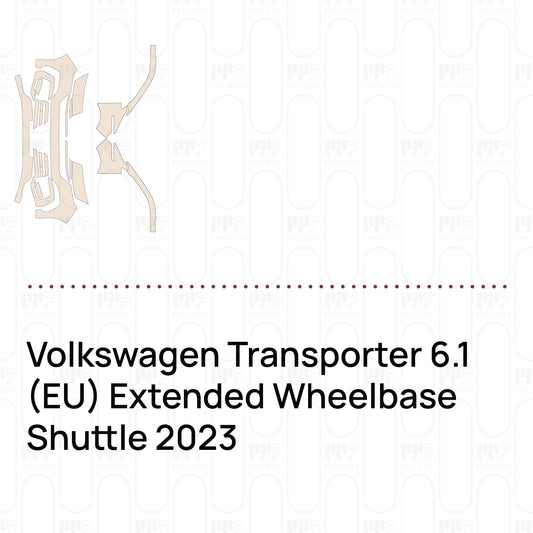 Voorgesneden PPF Volkswagen Transporter 6.1 (EU) Extended Wheelbase Shuttle 2023