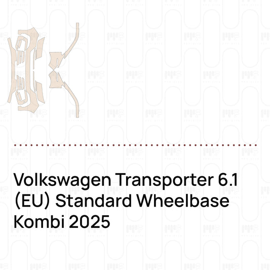 Pre-Cut PPF Volkswagen Transporter 6.1 (EU) Standard Wheelbase Kombi 2025