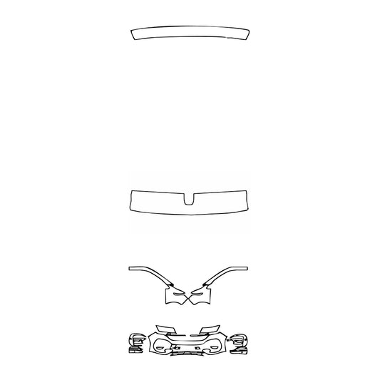 Pre-Cut PPF Volkswagen Transporter 6.1 (EU) Standard Wheelbase Leighton 2025 - PPF-Kits