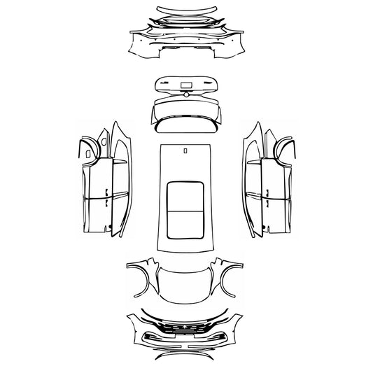 Pre-Cut PPF Volkswagen Viloran Flagship 2022 - PPF-Kits
