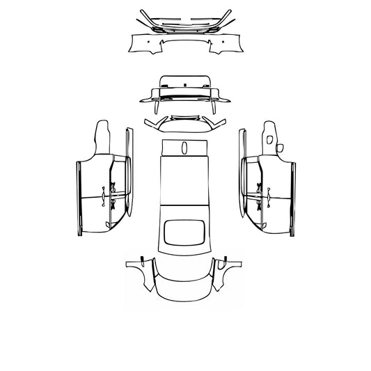 Pre-Cut PPF Volvo EM90 2024 - PPF-Kits