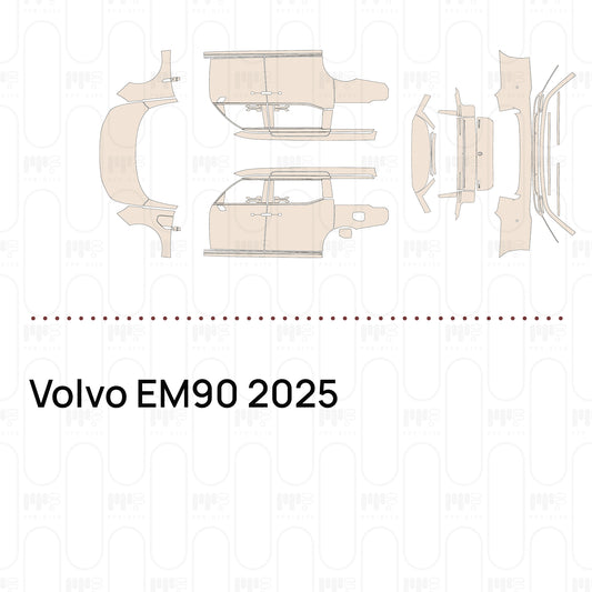 Voorgesneden PPF Volvo EM90 2025