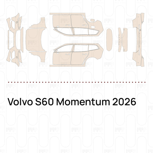 Voorgesneden PPF Volvo S60 Momentum 2026