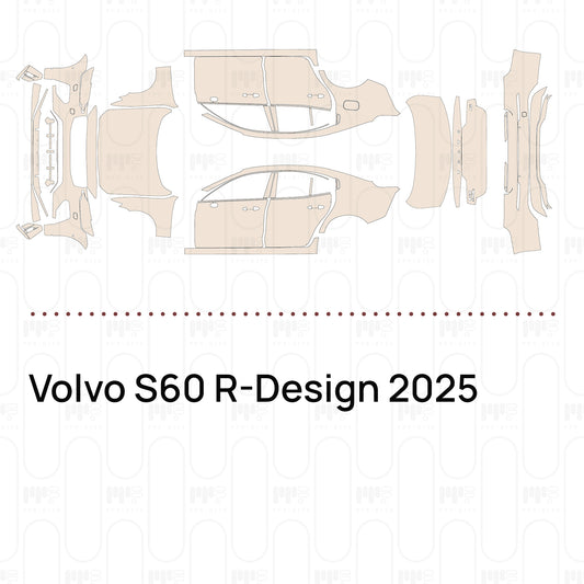 Voorgesneden PPF Volvo S60 R-Design 2025