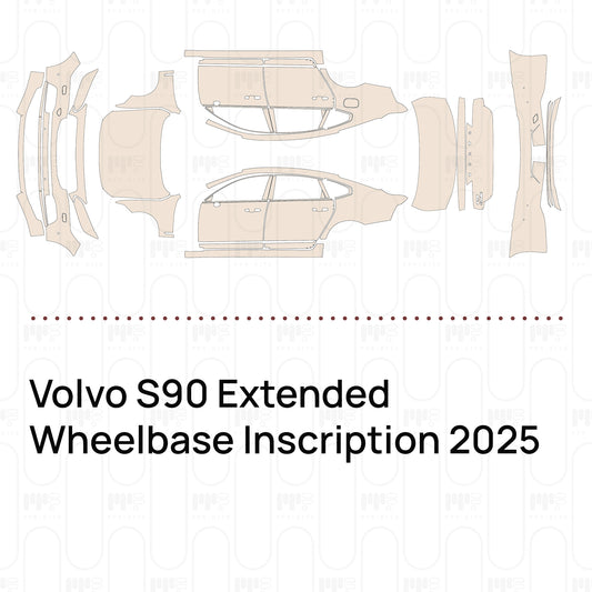 Voorgesneden PPF Volvo S90 Extended Wheelbase Inscription 2025