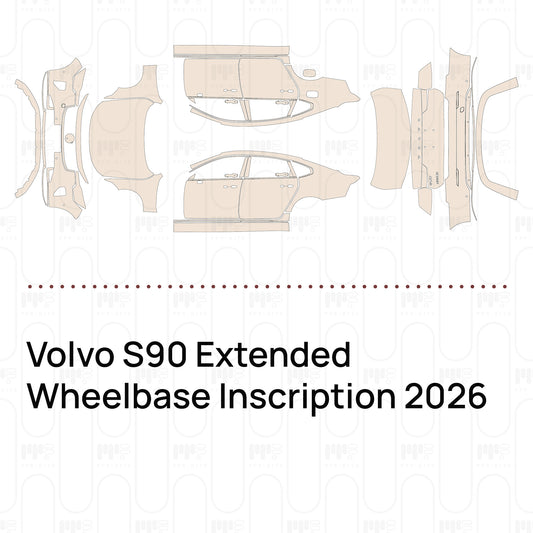 Voorgesneden PPF Volvo S90 Extended Wheelbase Inscription 2026