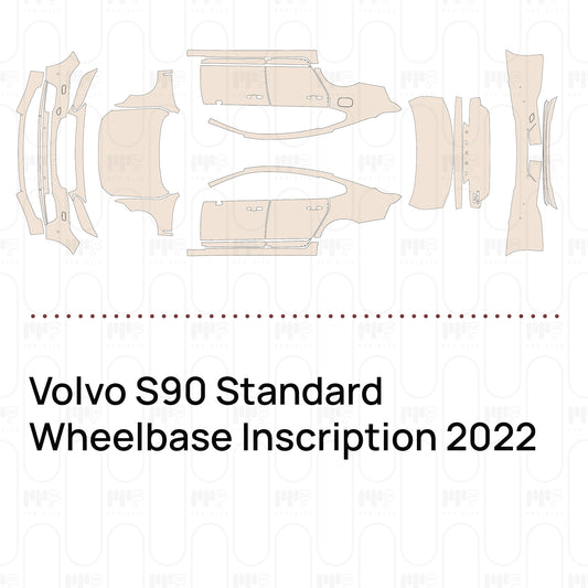 Voorgesneden PPF Volvo S90 Standard Wheelbase Inscription 2022