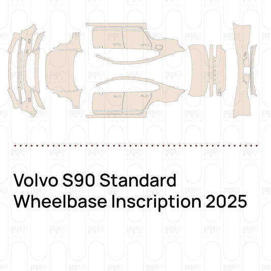 Voorgesneden PPF Volvo S90 Standard Wheelbase Inscription 2025