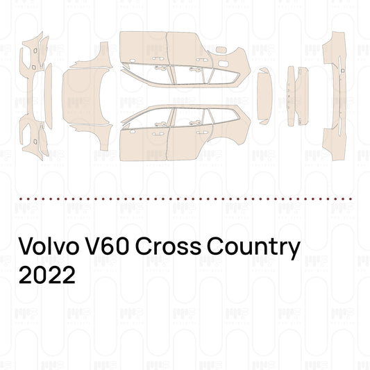 Voorgesneden PPF Volvo V60 Cross Country 2022