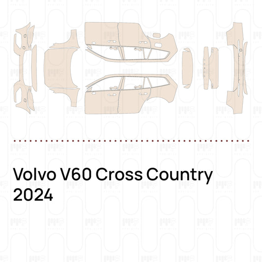 Voorgesneden PPF Volvo V60 Cross Country 2024