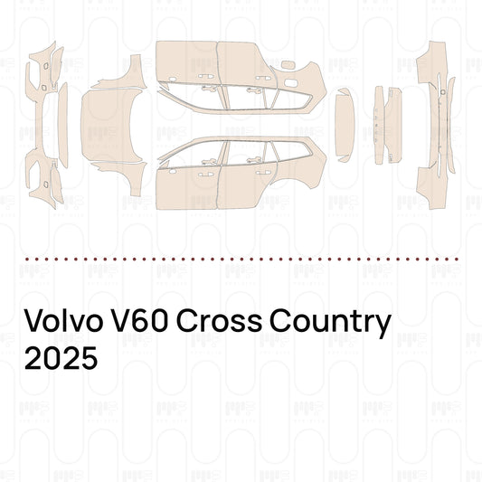 Voorgesneden PPF Volvo V60 Cross Country 2025