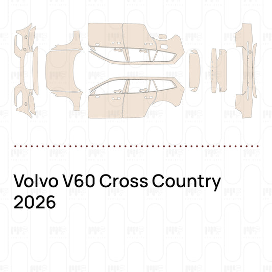 Voorgesneden PPF Volvo V60 Cross Country 2026
