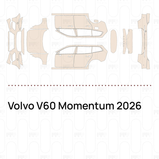 Voorgesneden PPF Volvo V60 Momentum 2026
