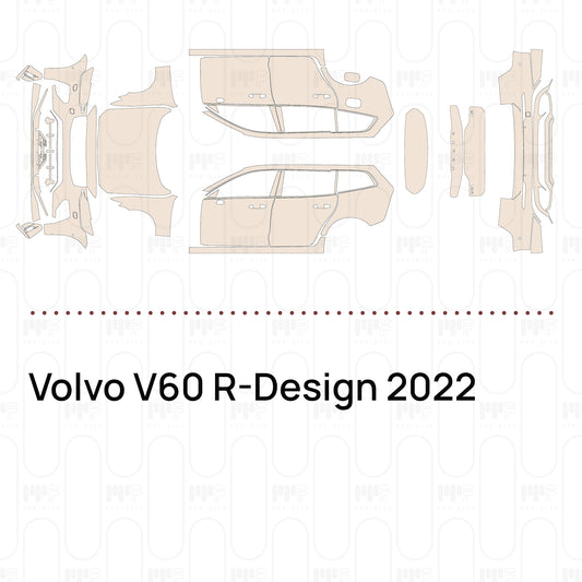 Voorgesneden PPF Volvo V60 R-Design 2022