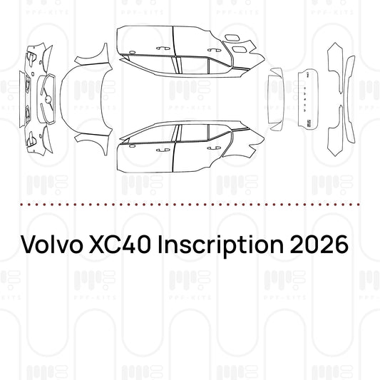 Pre-Cut PPF Volvo XC40 Inscription 2026