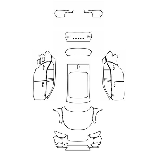 Pre-Cut PPF Volvo XC40 Momentum 2021 - PPF-Kits