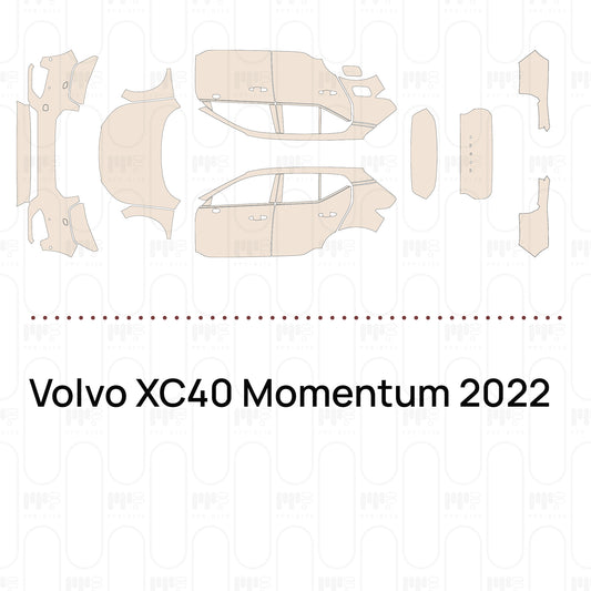 Voorgesneden PPF Volvo XC40 Momentum 2022