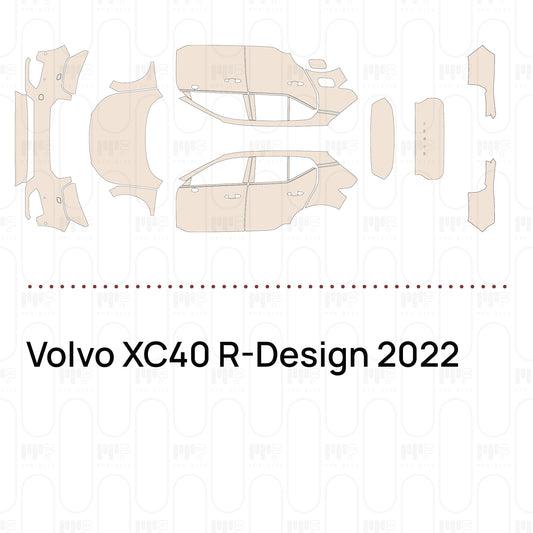 Voorgesneden PPF Volvo XC40 R-Design 2022
