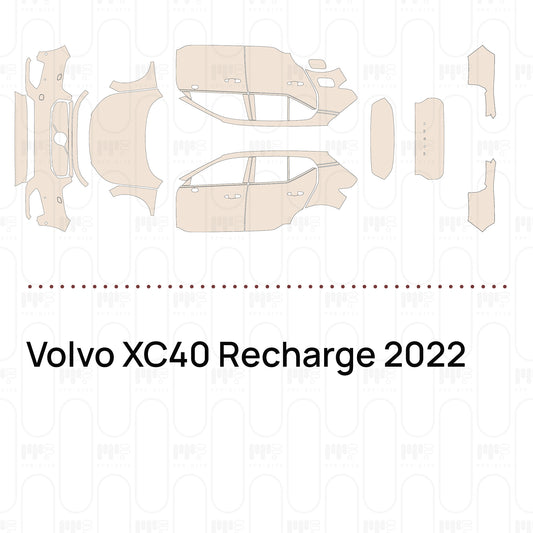 Voorgesneden PPF Volvo XC40 Recharge 2022