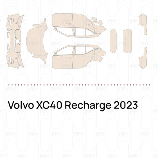 Voorgesneden PPF Volvo XC40 Recharge 2023