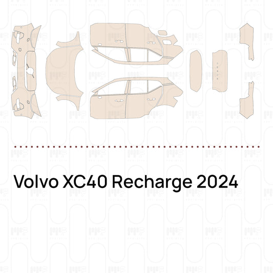 Voorgesneden PPF Volvo XC40 Recharge 2024