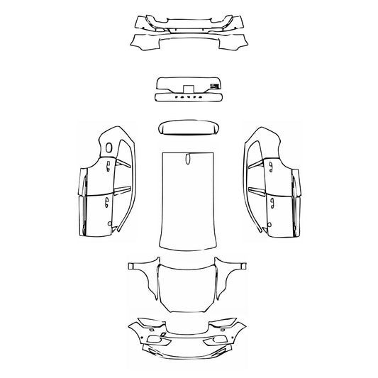Pre-Cut PPF Volvo XC60 Inscription 2019 - PPF-Kits