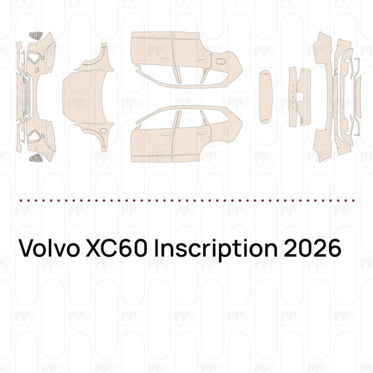 Voorgesneden PPF Volvo XC60 Inscription 2026