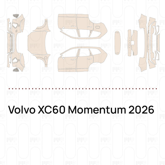 Voorgesneden PPF Volvo XC60 Momentum 2026