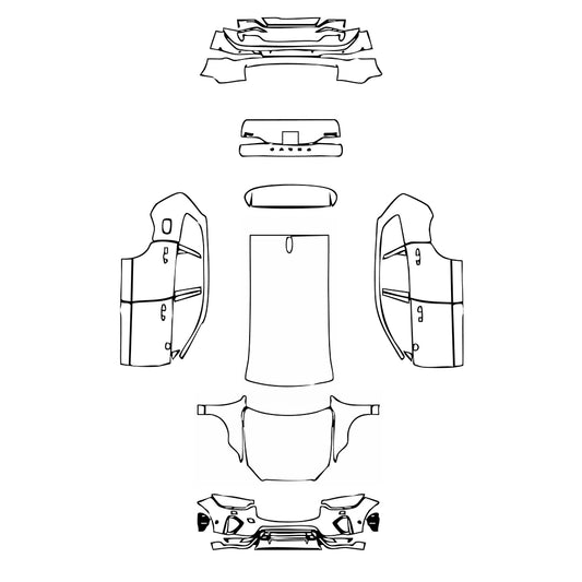 Pre-Cut PPF Volvo XC60 R-Design 2025 - PPF-Kits