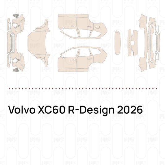 Voorgesneden PPF Volvo XC60 R-Design 2026