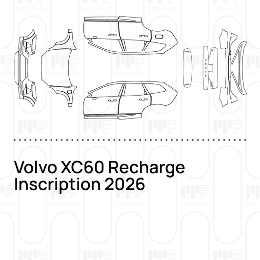 Pre-Cut PPF Volvo XC60 Recharge Inscription 2026
