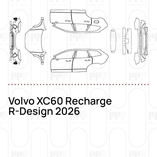 Pre-Cut PPF Volvo XC60 Recharge R-Design 2026