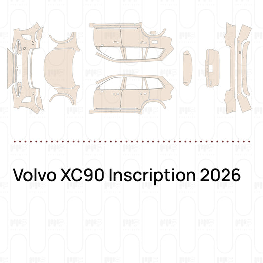 Voorgesneden PPF Volvo XC90 Inscription 2026
