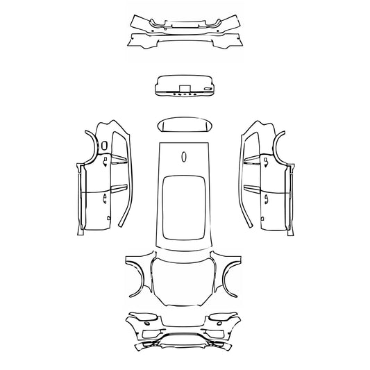 Pre-Cut PPF Volvo XC90 Momentum 2019 - PPF-Kits