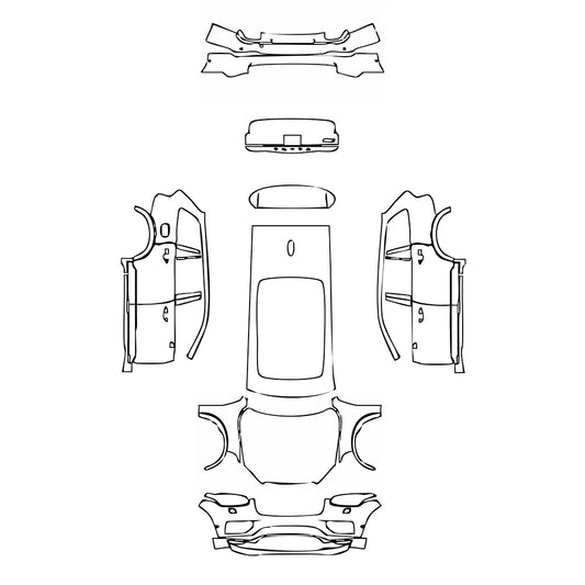 Pre-Cut PPF Volvo XC90 Momentum 2021 - PPF-Kits