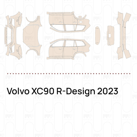 Voorgesneden PPF Volvo XC90 R-Design 2023
