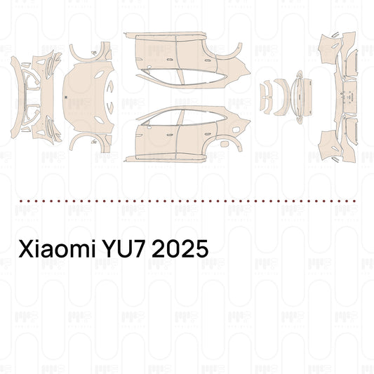 Voorgesneden PPF-lakbeschermingsfolie Xiaomi YU7 2025