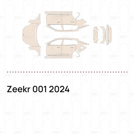 Pre-Cut PPF Zeekr 001 2024