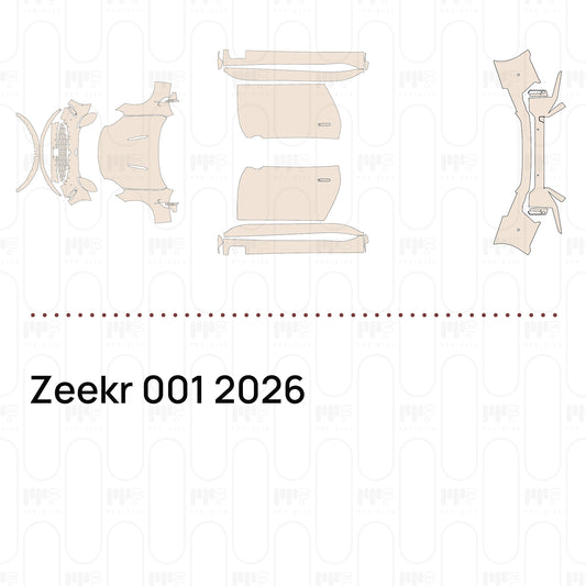 Voorgesneden PPF Zeekr 001 2026