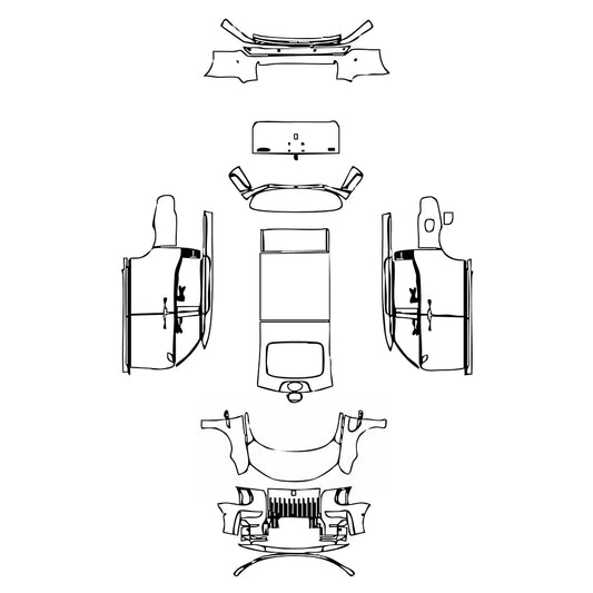 Voorgesneden PPF Zeekr 009 Grand 2025